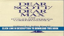 [PDF] Dear Scott/Dear Max (Hudson River Editions) Full Online