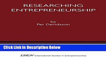 Ebook Researching Entrepreneurship (International Studies in Entrepreneurship) Free Online