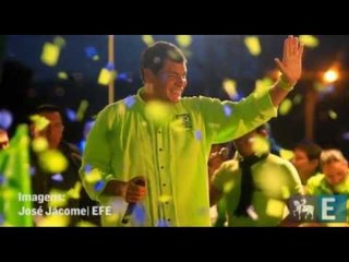 Candidatos encerram campanha presidencial no Equador