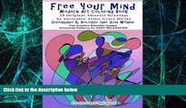 Big Deals  Free Your Mind Modern Art Coloring Book 20 Original Abstract Drawings By Surrealist
