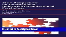 Books New Perspectives on International Industrial/Organizational Psychology Free Online