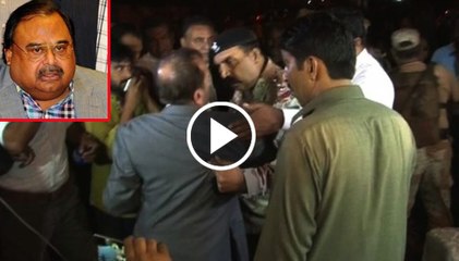 What Farooq Sattar was going to announce when he arrested by Rangers