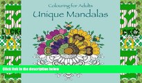Big Deals  Colouring for Adults Unique Mandalas: adult colouring for relaxation (Coloring books