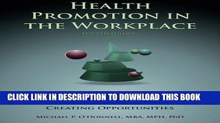 [PDF] Health Promotion In The Workplace 4th edition Full Online