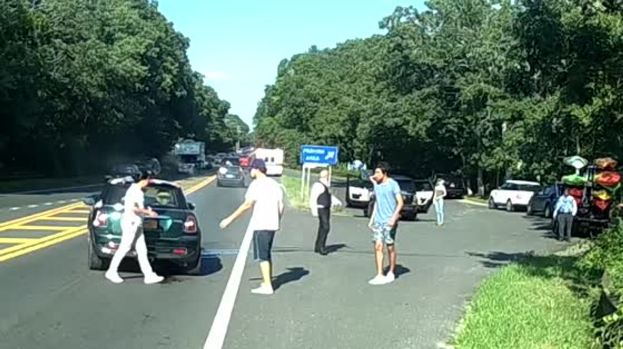 Leonardo DiCaprio et Nina Agdal ont un accident de voiture