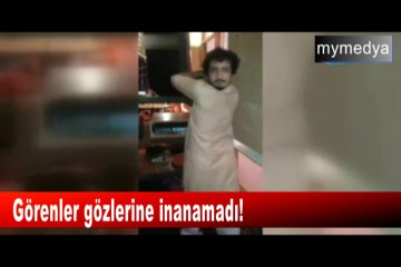 Görenler gözlerine inanamadı!