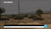 Syria: Turkey shells Islamic state group and Kurdish Peshmerga positions on northern border
