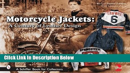 Ebook Motorcycle Jackets: A Century of Leather Design Free Online