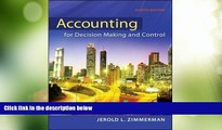 Big Deals  Accounting for Decision Making and Control  Free Full Read Most Wanted