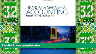 Big Deals  Financial   Managerial Accounting  Best Seller Books Most Wanted