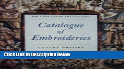 Ebook The Lady Lever Art Gallery: Catalogue of Embroideries Full Online