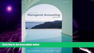 Big Deals  Fundamental Managerial Accounting Concepts  Free Full Read Most Wanted