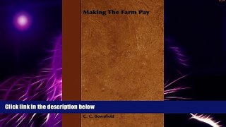 Big Deals  Making the Farm Pay  Best Seller Books Best Seller