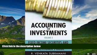 READ FREE FULL  Accounting for Investments, Fixed Income Securities and Interest Rate