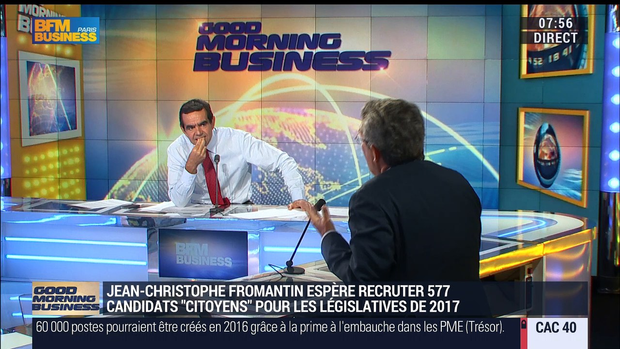 "La France a besoin d'une intelligence collective qui va remettre son économie sur les rails", Jean-Christophe Fromantin – 23/08