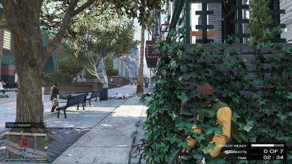 GTA V - Shopping District Shootout (Gang War & Pickups Mod)