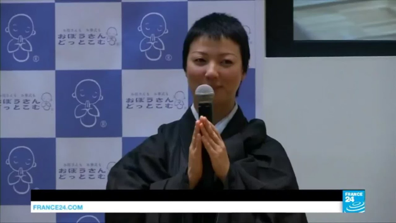 Japan: buddhist monks compete in "most handsome monk" contest