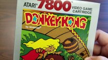 DONKEY KONG Atari 7800 packaging review by Classic Game Room