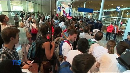 La journée des médaillés, de Roissy à France Télévisions en passant par l'Elysée