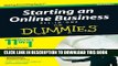 Collection Book Starting an Online Business All-in-One Desk Reference For Dummies