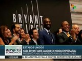 Ex astro Kobe Bryant invertirá en medios masivos 100 millones USD