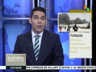 Turquía: revelan que 29 niños murieron en atentado durante boda kurda