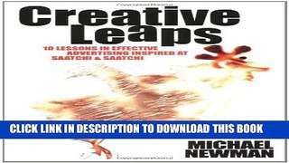 New Book Creative Leaps: 10 Lessons in Effective Advertising Inspired at Saatchi   Saatchi