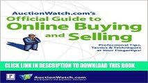 Collection Book Auction Watch.Com s Official Guide to Online Buying and Selling (the CD-ROM)