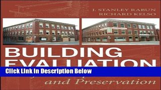 Download Building Evaluation for Adaptive Reuse and Preservation [Online Books]
