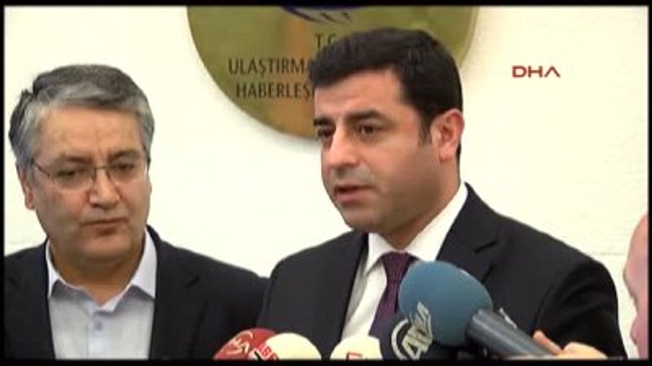 Demirtaş'a Cumhurbaşkanına Hakaretten Fezleke, Başbakana Hakaretten İddianame Düzenlendi