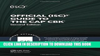 [New] Official (ISC)2Â® Guide to the CAPÂ® CBKÂ®, Second Edition ((ISC)2 Press) Exclusive Full Ebook
