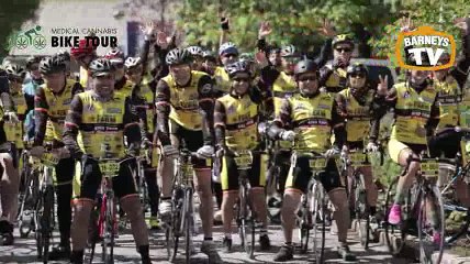 Medical Cannabis Bike Tour 2016 - Barneys TV
