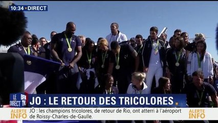 Clapping athlètes tarmac