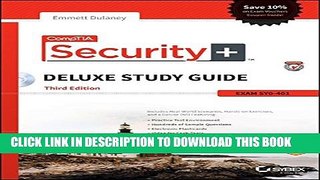 [PDF] CompTIA Security+ Deluxe Study Guide: SY0-401 Exclusive Full Ebook