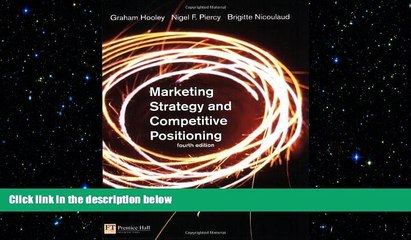 Free [PDF] Downlaod  Marketing Strategy and Competitive Positioning: 4th (fourth) edition