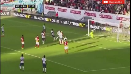 Manchester United Pre-Season 2016 All Goals And Highlights HD —Wigan, Dortmund, Galatasaray, Everton.CUT.11'59-21'38