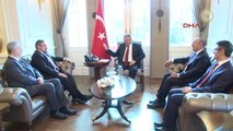 Başbakan Yıldırım, Moldova Başbakan Yardımcısı Andrei Galbur'u Kabul Etti