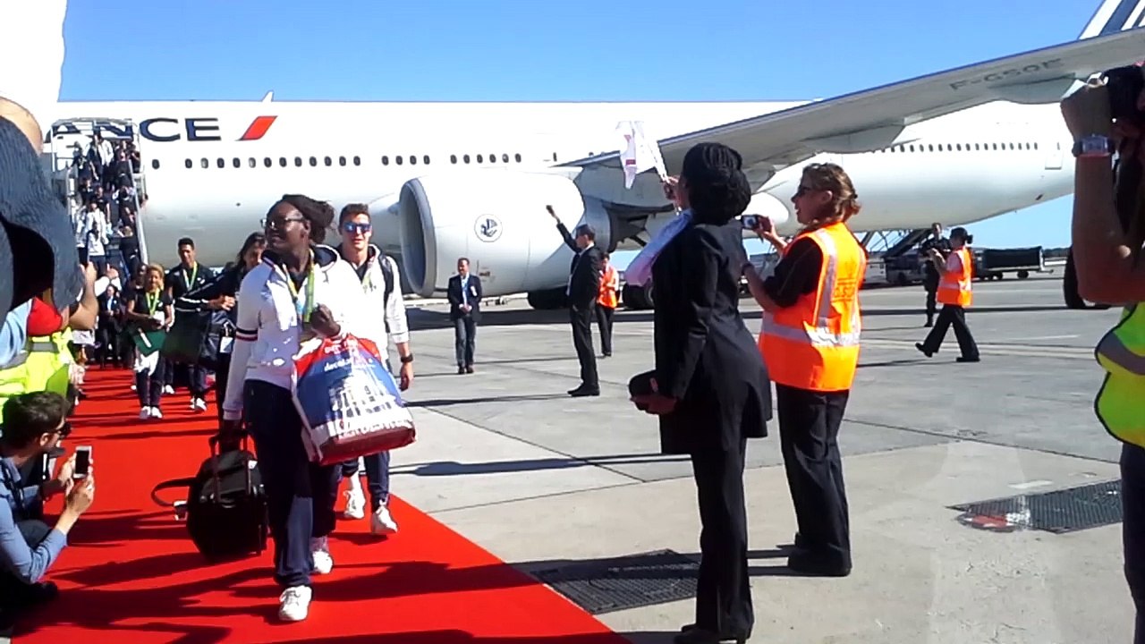 Retour des JO de quelques champions Olympiques à ROISSY 3/3