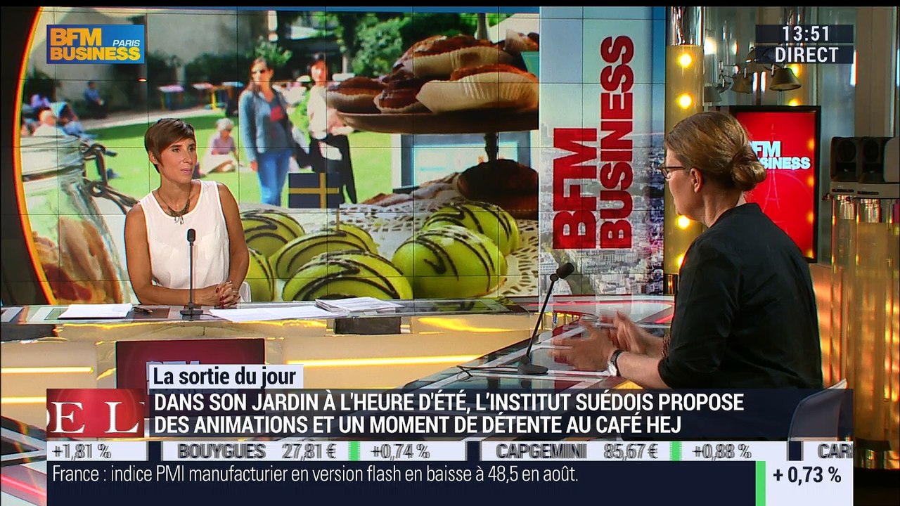 Sortie du jour: Bienvenue à l'Institut suédois à Paris - 23/08