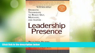 Big Deals  Leadership Presence  Free Full Read Best Seller