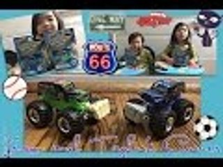 Hot Wheels Monster Jam | Unboxing |  Liam and Taylor's Corner