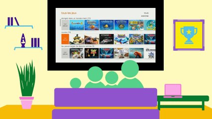 Tutoriel jeux sur la TV d'Orange