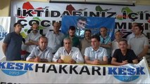 Hakkari'de Kesk ve Disk, Gaziantep Saldırısını Kınadı