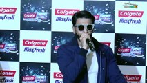 Ranveer Singh launches a new range of a mouthcare brand
