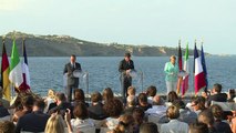 Merkel, Hollande et Renzi en Méditerranée pour relancer l'UE