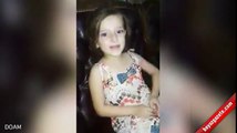 Küçük kız şarkı söylerken bomba patladı!