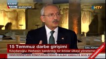 Kılıçdaroğlu: Darbe girişimi davası televizyondan yayınlansın