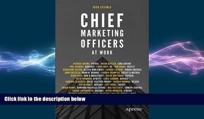 READ book  Chief Marketing Officers at Work  FREE BOOOK ONLINE