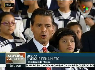 Pdte. de México condiciona diálogo de la reforma educativa con la CNTE