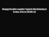 Shaggy Hochflor Langflor Teppich Sky Einfarbig in Creme GrÃ¶sse:70x140 cm